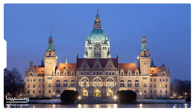 بازدید از طبقات برج تالارشهر در هانوفر